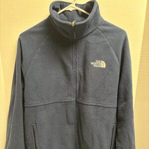 North Face Fleece Full Zip - Navy - Size M - 1485